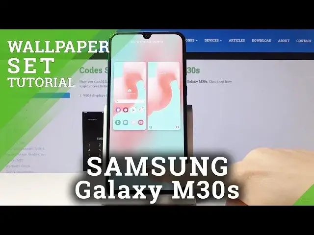 'Video thumbnail for How to Change Wallpaper in SAMSUNG Galaxy M30s – Update Desktop'