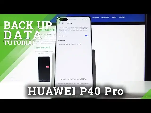 Video thumbnail for How to Make Backup in HUAWEI P40 Pro – Copy & Save Data