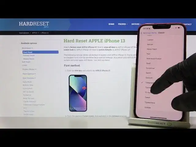 Video thumbnail for Reminder Classic Alert Tones on iPhone 13 | Check iOS Classic Tones