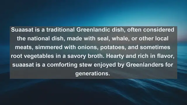 Video thumbnail for Greenlandic Gastronomy: Top 10 Mouthwatering Foods You Must Try in Greenland