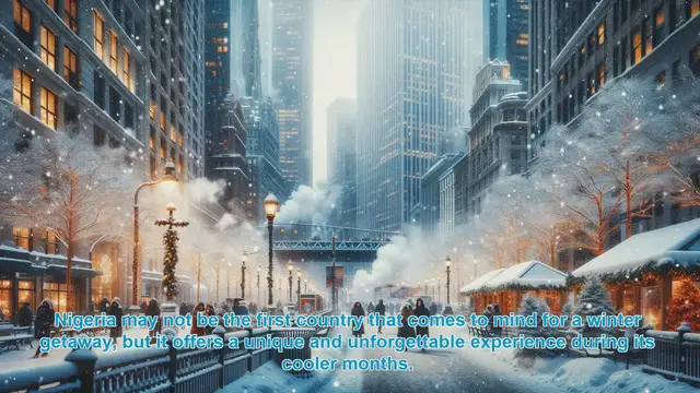 Video thumbnail for Discover Nigeria's Winter Wonderland: Top 10 Destinations for a Unique Getaway