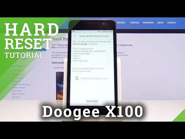 Video thumbnail for How to Hard Reset Doogee X100 – Erase All Data