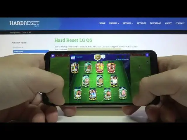 Video thumbnail for TEST FIFA Mobile on LG Q6 – Gaming Possibilities