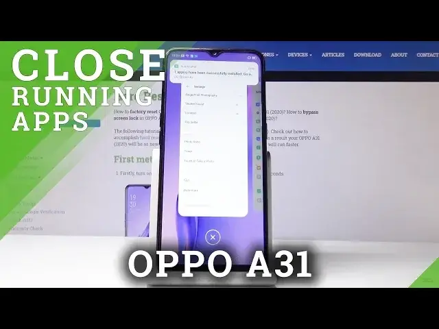 'Video thumbnail for How to Close Running Applications on OPPO A31 2020 - Phone Speed Up'