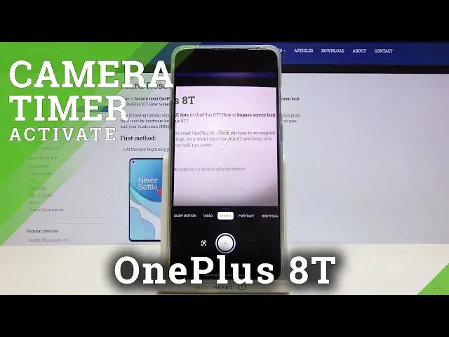'Video thumbnail for How to Set Camera Timer in OnePlus 8T – Find Timer Options'