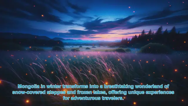 Video thumbnail for Discover the Wintry Wonders of Mongolia: Top 10 Destinations