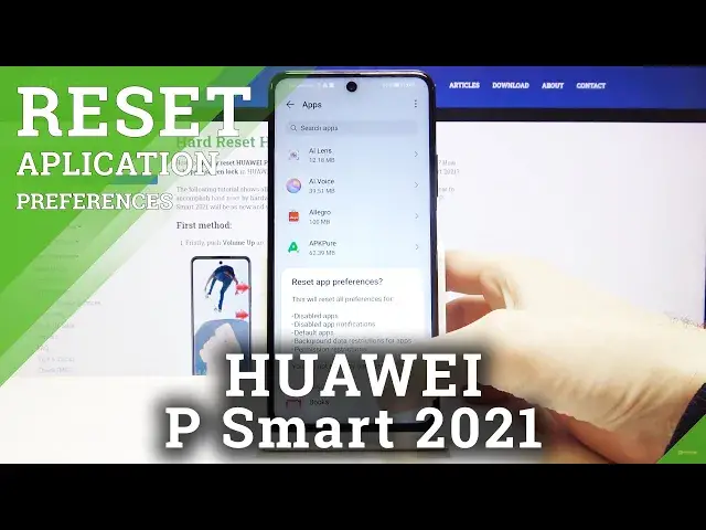 'Video thumbnail for How to Reset App Preferences in HUAWEI P Smart 2021 – Clear App Preferences'
