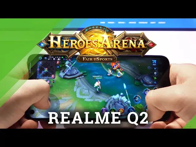 Video thumbnail for Heroes Arena Gaming Quality Checkup in Realme Q2 - Gameplay