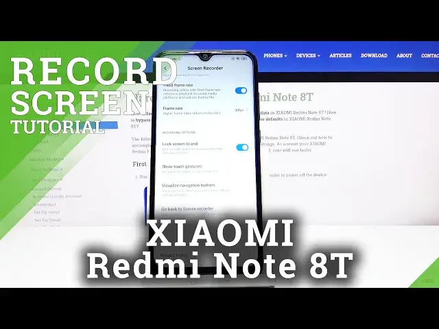 'Video thumbnail for How to Record Screen in XIAOMI Redmi Note 8T – Save Fleeting Content'