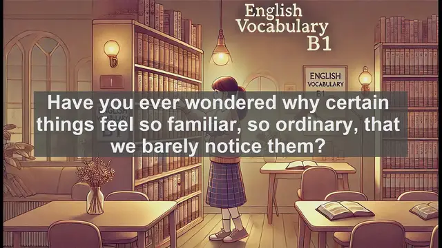 Video thumbnail for 2500 Must Know CEFR B1 Vocabulary - Understanding the Word 'Usual': Meaning, Usage, and Common Mistakes