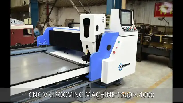 Video thumbnail for Artizono CNC V Grooving Machine 1500×4000
