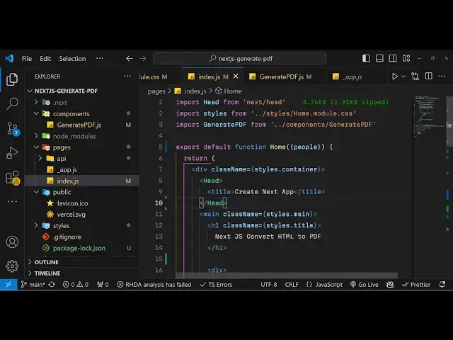 Video thumbnail for Build a Next.js jsPDF-Autotable HTML to PDF Web App to Export REST API Data to PDF in Browser