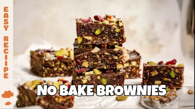 'Video thumbnail for The Best No Bake Brownies – Easy, Fudgy, and Delicious'