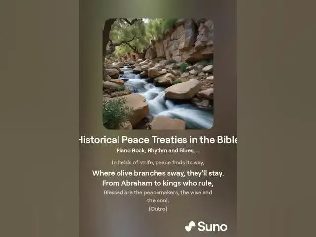 Video thumbnail for Historical Peace Treaties in the Bible