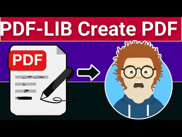 Video thumbnail for Javascript PDF-LIB Tutorial to Create PDF Document Using IFrame & Base64 Code in Browser