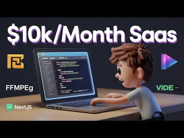 Video thumbnail for I Built a $10K/Month Video Editor SaaS with Next.js & FFMPEG WASM (No Backend Costs!)