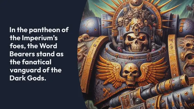 Video thumbnail for The Word Bearers: Unholy Crusaders of Chaos Undivided