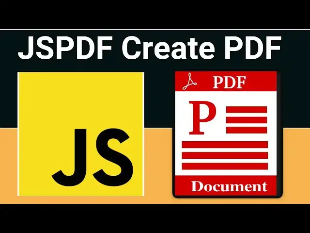 Video thumbnail for jsPDF Tutorial to Create PDF Document From Dynamic Text in Browser Using Javascript
