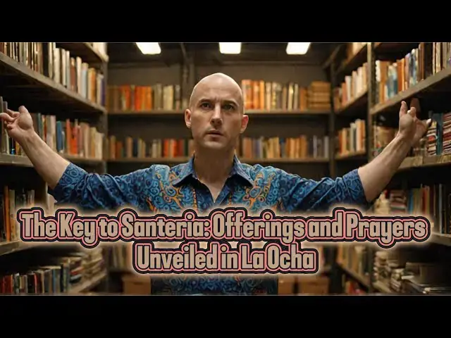 Video thumbnail for The Key to Santeria: Offerings and Prayers Unveiled in La Ocha