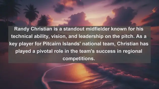 Video thumbnail for Unveiling Pitcairn Islands' Football Stars: Top 10 Players Making Waves in This Remote Paradise