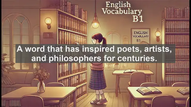 Video thumbnail for 2500 Must Know CEFR B1 Vocabulary - Understanding the Word 'Beauty': Meaning, Usage, and Common Mistakes