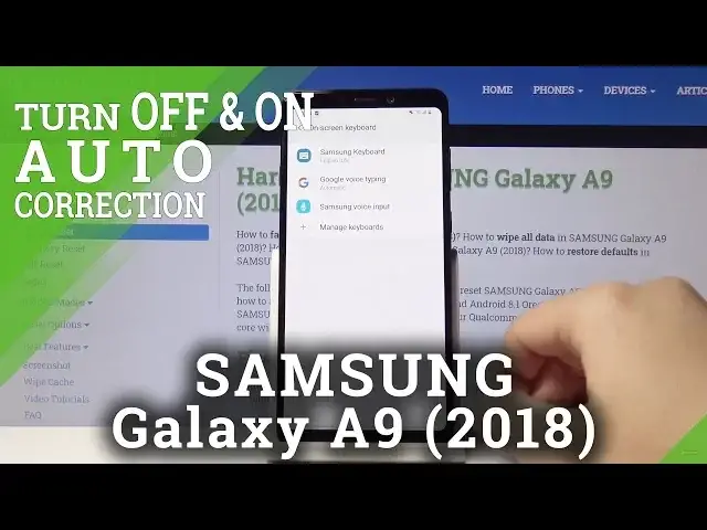 'Video thumbnail for How to Activate Auto-correction in SAMSUNG Galaxy A9 2018 – Correct Text'