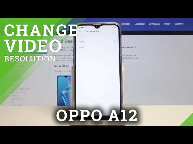 'Video thumbnail for How to Change Video Resolution in OPPO A12 – Change Recording Quality'