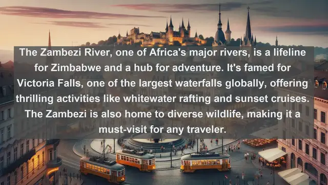 Video thumbnail for Discover Zimbabwe's Natural Marvels: Top 10 Rivers You Must Explore