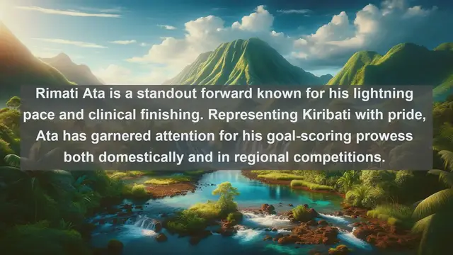 Video thumbnail for Unveiling Kiribati's Football Stars: Top 10 Players Making Waves in the Pacific Islands