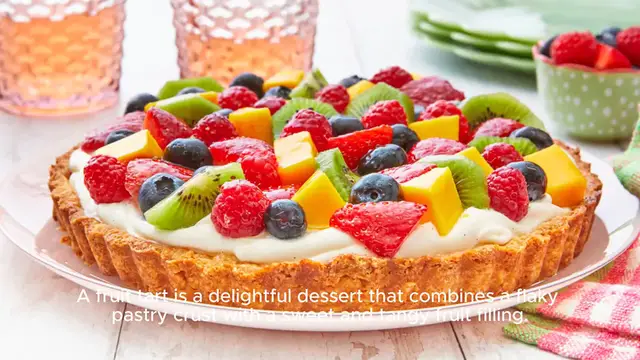 Video thumbnail for fruit tart recipe