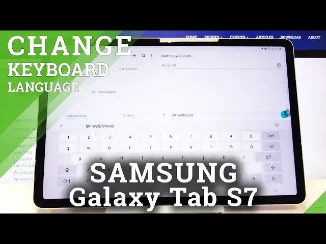 Video thumbnail for How to Change Keyboard Language in SAMSUNG Galaxy Tab S7 – Adjust Keyboard Language