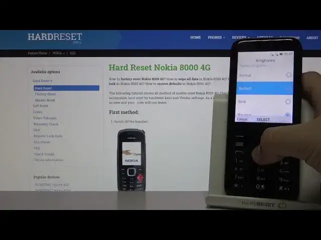 Video thumbnail for How to Discover all Ringtones on Nokia 8000 - Complete List of Nokia Ringtones