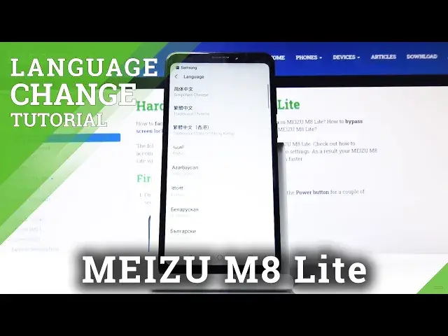Video thumbnail for MEIZU M8 Lite How to Change Language