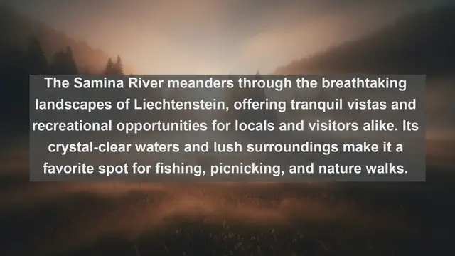 Video thumbnail for Exploring Liechtenstein's Liquid Gems: Top 10 Famous Rivers in the Principality