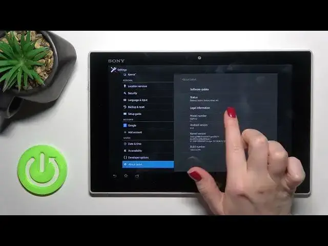 Video thumbnail for Where to Find Model Info on Sony Xperia Tablet Z - Check Device Model
