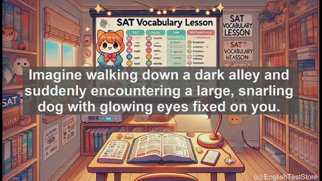 Video thumbnail for 5000 Must Know SAT Vocabulary - SAT Vocabulary: Understanding the Word 'Baleful'