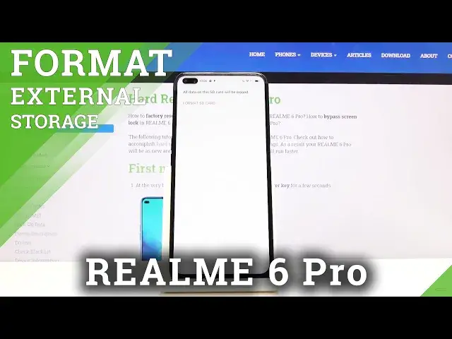 'Video thumbnail for How to Format SD Card in REALME 6 Pro – Clear Memory Card'