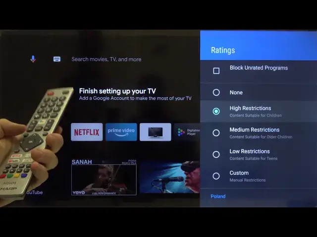 Video thumbnail for How to Configure Parental Filter on Sharp Smart TV – Block Adult Movies