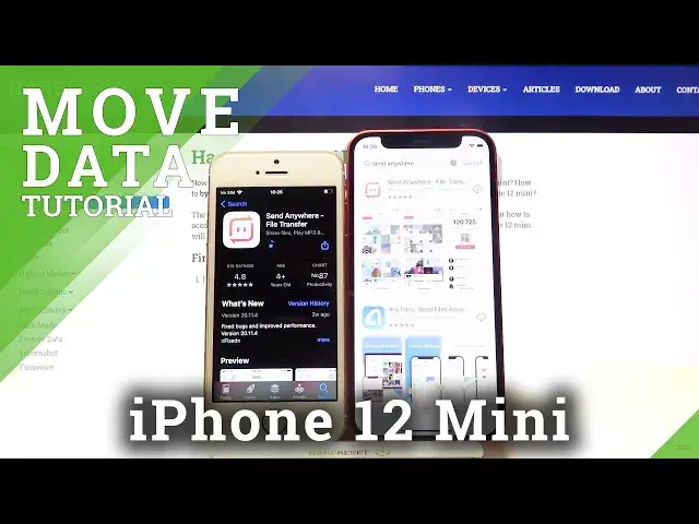 Video thumbnail for How to Move Storage of iPhone to iPhone 12 mini – Send Anywhere App