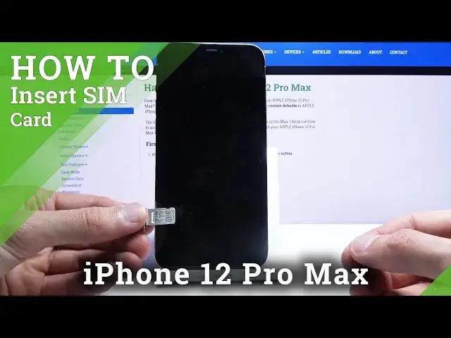 Video thumbnail for How to Insert Nano SIM on iPhone 12 Pro Max – SIM Card Installation