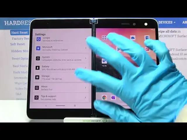 'Video thumbnail for How to Enter Text Correction Options in MICROSOFT Surface Duo - Open Text Correction Options'