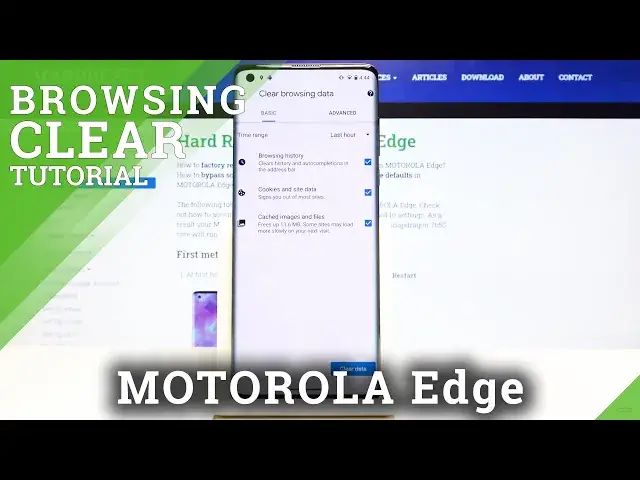 'Video thumbnail for How to Clear Browser Data in Motorola Edge - Reset Internet History'