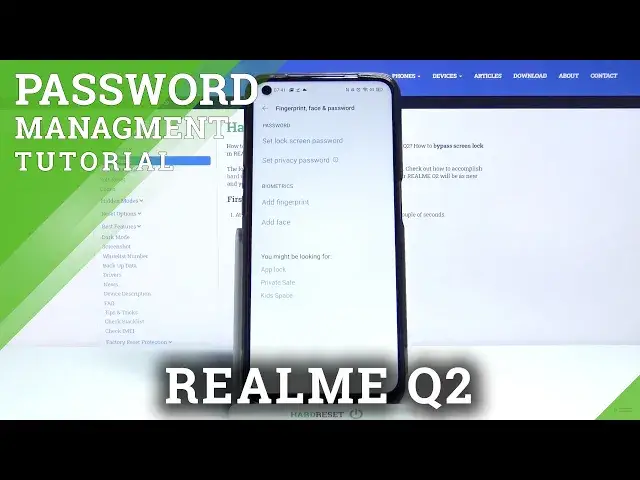 'Video thumbnail for How to Set Up Lock Method on REALME Q2 – Lock Screen Settings'