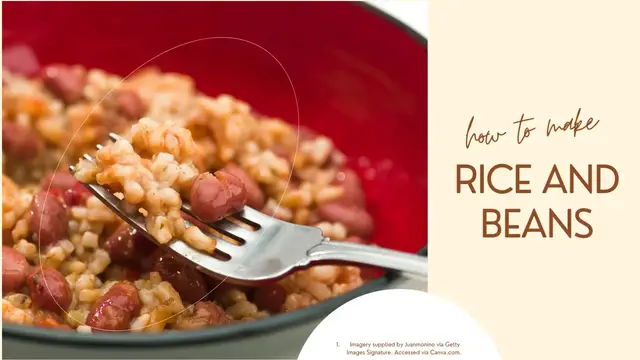 Video thumbnail for Rice and Beans