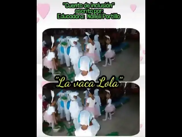Video thumbnail for Obra de inclusión La vaca Lola