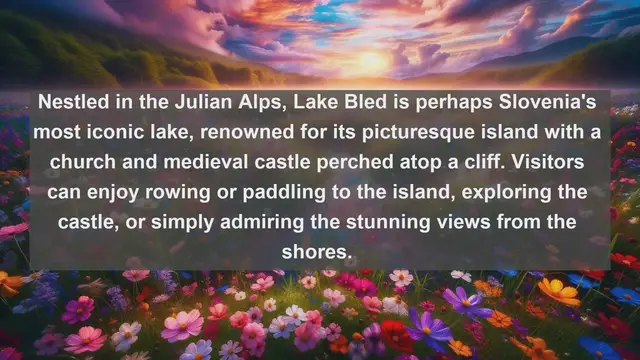Video thumbnail for Discover Slovenia's Hidden Gems: Top 10 Famous Lakes in Slovenia