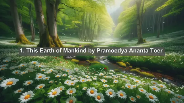 Video thumbnail for Exploring Indonesia's Literary Gems: Top 10 Must-Read Books