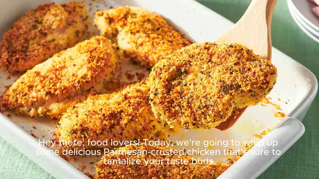 Video thumbnail for Parmesan Crusted Chicken