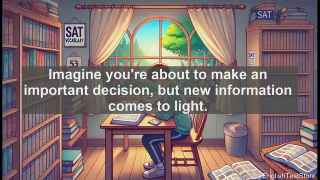 Video thumbnail for 5000 Must Know SAT Vocabulary - SAT Vocabulary: Understanding 'Reconsider' and Its Importance