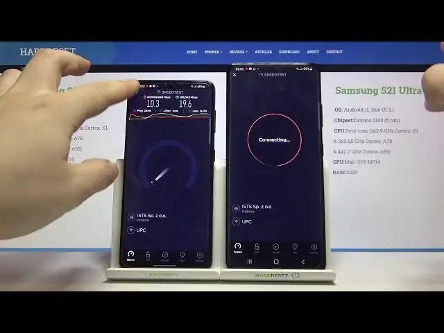 Video thumbnail for Samsung Galaxy S21 Ultra vs Samsung Galaxy S21 - Wi-Fi Speed Test Comparison